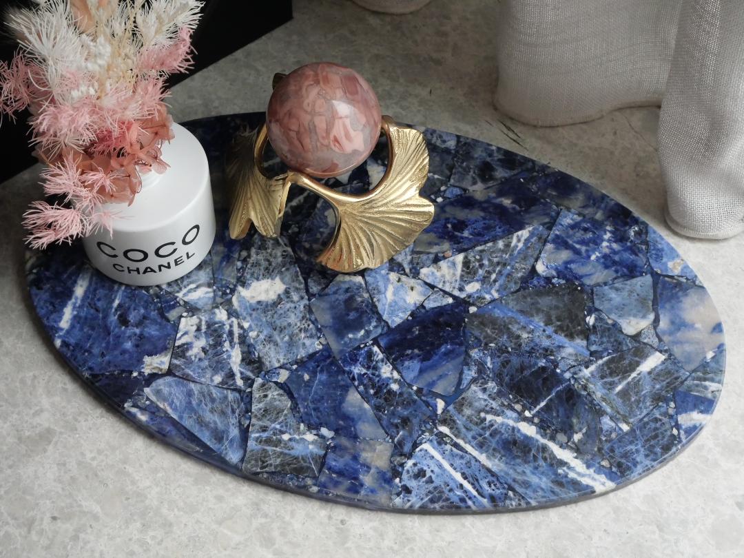 Sodalite Oval Platter