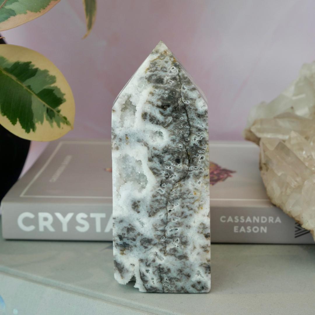 White Sphalerite Tower