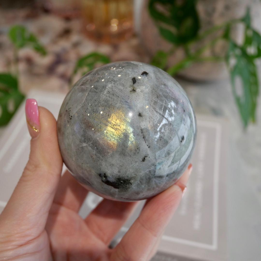 Sunset Labradorite Sphere No 214