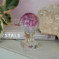 Watermelon Fluorite Sphere No 162