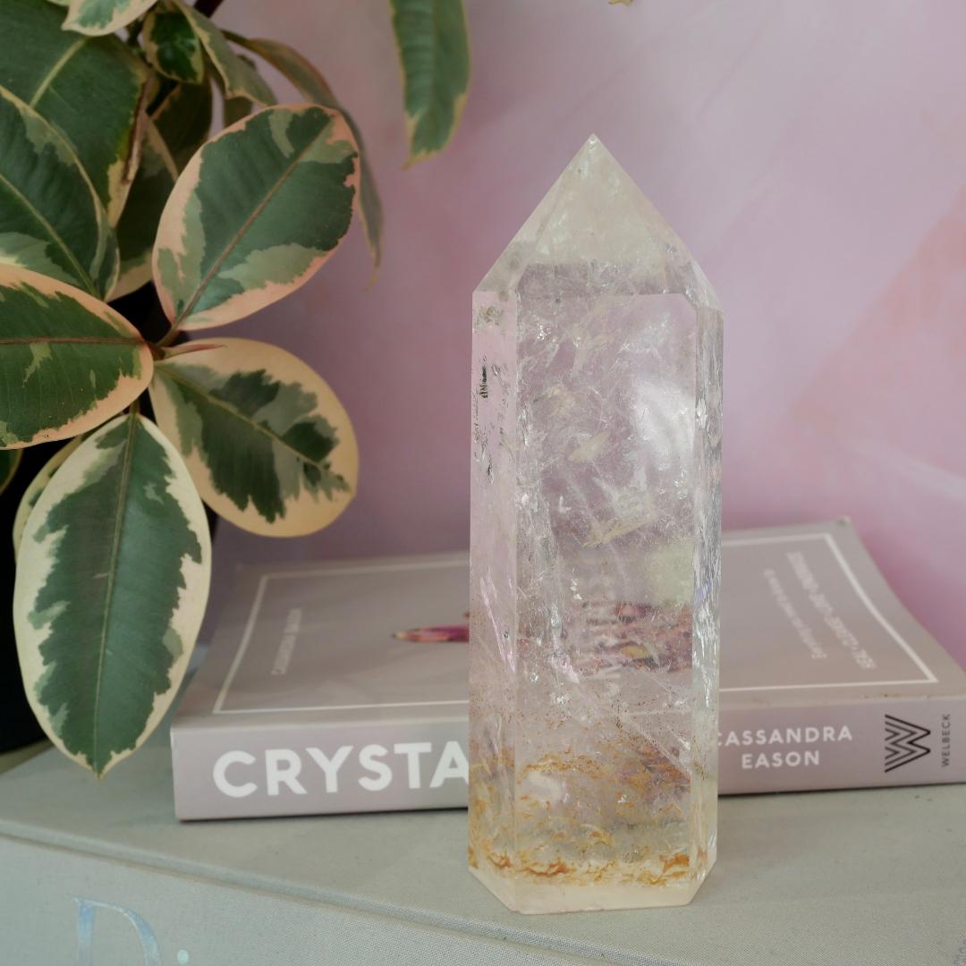 Clear Quartz Tower No 390