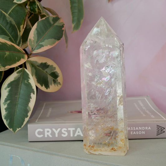 Clear Quartz Tower No 390