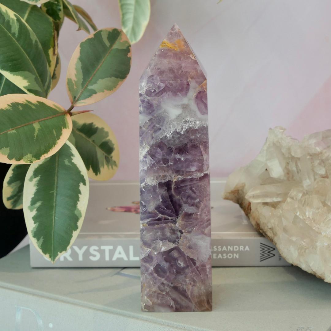 Druzy Fluorite Tower No 88