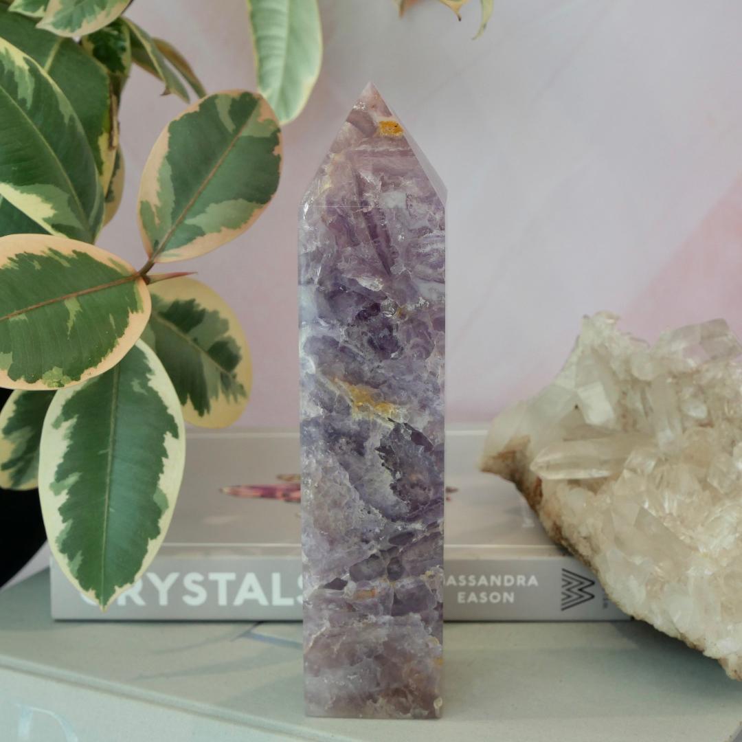 Druzy Fluorite Tower No 88