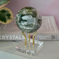 Druzy Moss Agate Sphere No 262