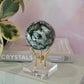 Druzy Moss Agate Sphere No 263
