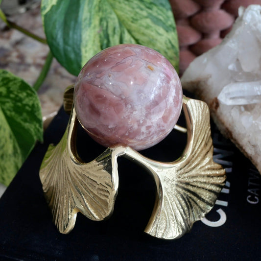 Pink Agate Sphere No 66