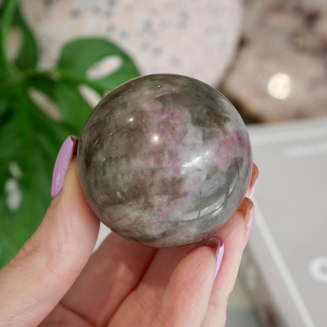 Watermelon Tourmaline Sphere No 13